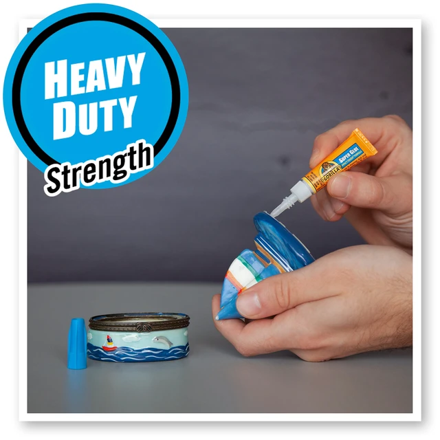Alt view image 4 of 6 - Super Glue, Clear Glue, Four 3 Gram Tubes (Pack of 2) - All Purpose and Fast Setting for Projects and Repairs