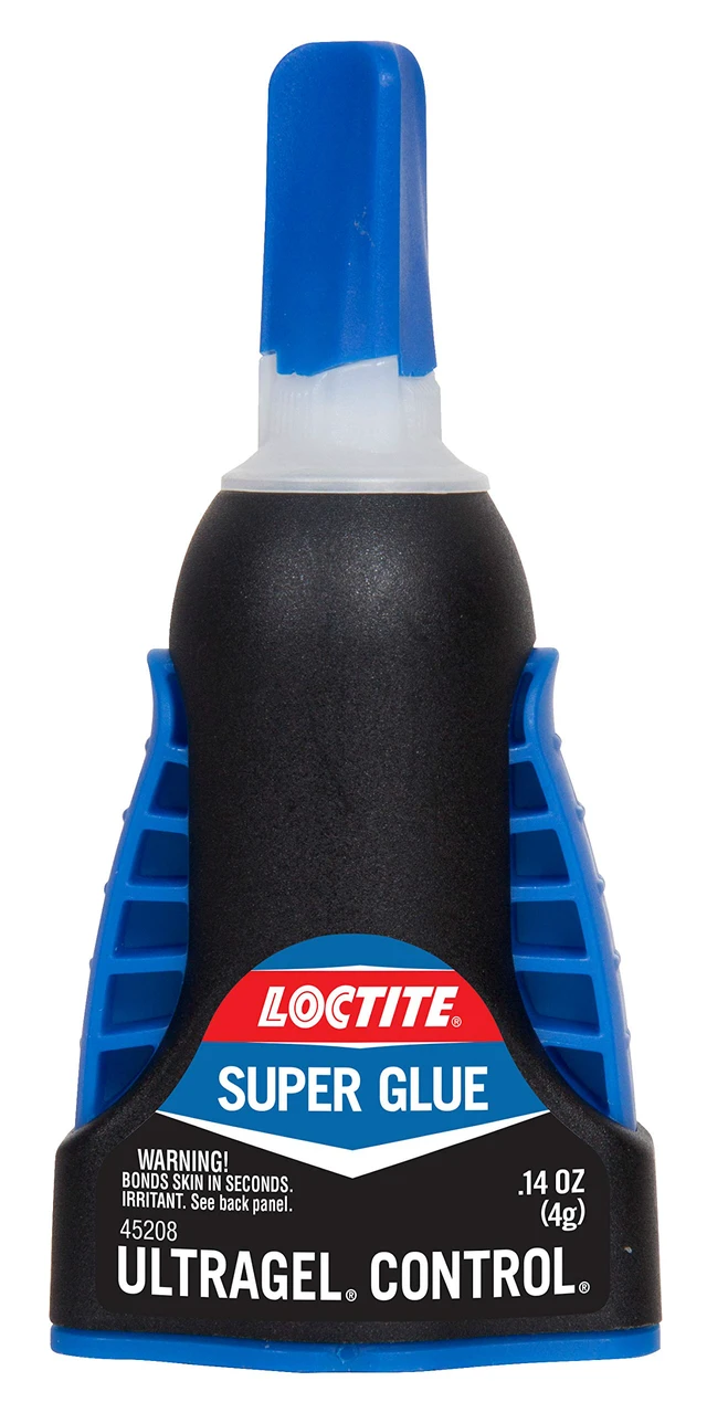 Alt view image 3 of 7 - Super Glue Control Gel & Ultra Liquid for Wood, Metal, Crafts, & Repair, Cyanoacrylate Adhesive Instant Glue, Quick Dry -.14 fl Oz Bottle, Pack of 4