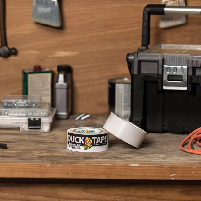 Alt view image 6 of 7 - Brand Max Strength Duct Tape, Black, 3 Rolls, 1.88 Inch x 35 Yards Each, 240867