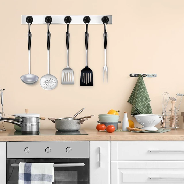 Alt view image 5 of 6 - Swivel Swing Black Magnetic Hooks, 50PCS 30lbs Magnet Hook Heavy Duty Strong Magnets Refrigerator Fridge Hanging for Classroom Beach Vacation Kitchen Grills Home