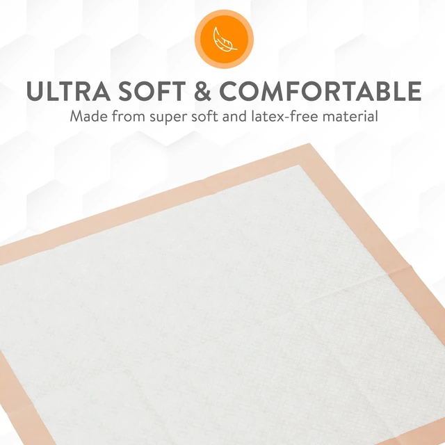 Alt view image 3 of 7 - Extra Large Super Absorbent Disposable Bed Pads for Chronic Incontinence Ultra Thick and Absorbent Bed Pads Disposable Adult | Pee Pads for Adults (30" X 36" Pack of 50)