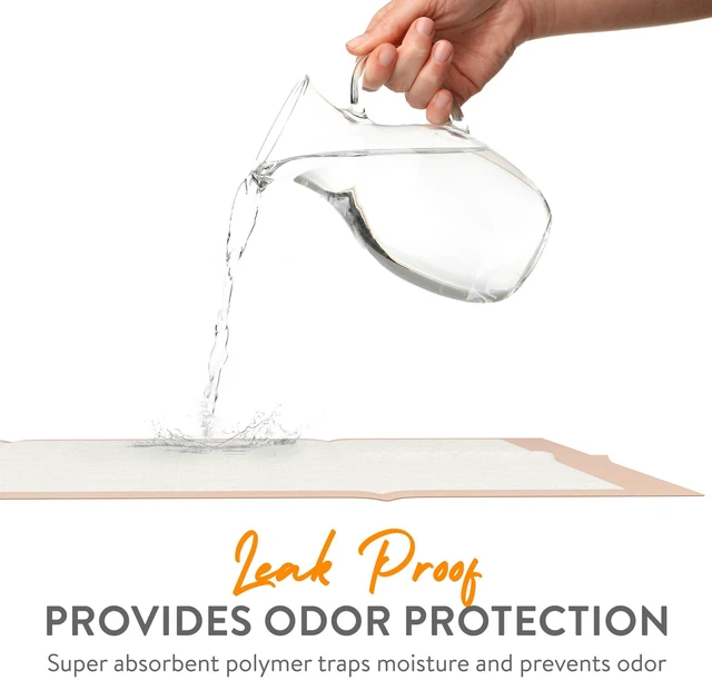 Alt view image 5 of 7 - Extra Large Super Absorbent Disposable Bed Pads for Chronic Incontinence Ultra Thick and Absorbent Bed Pads Disposable Adult | Pee Pads for Adults (30" X 36" Pack of 50)