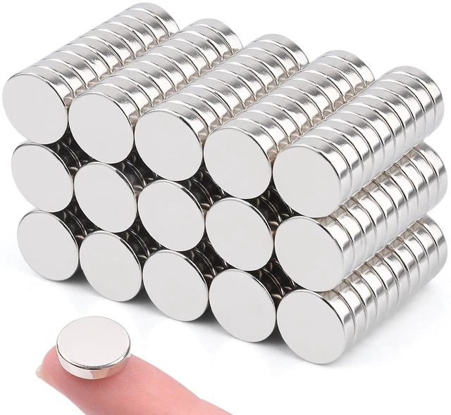 Main image of 200pcs Small 8x2mm Disc Round Rare Earth