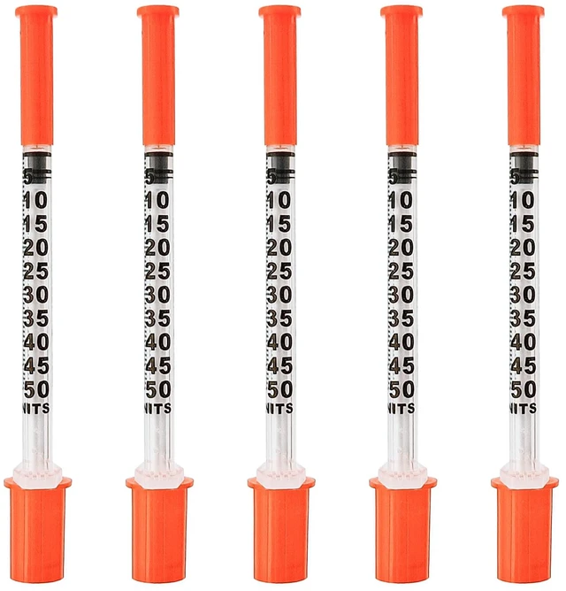 Main image of 0.5cc/mL with 31G 5/16 inch (8mm) Individual Package Pack of 100