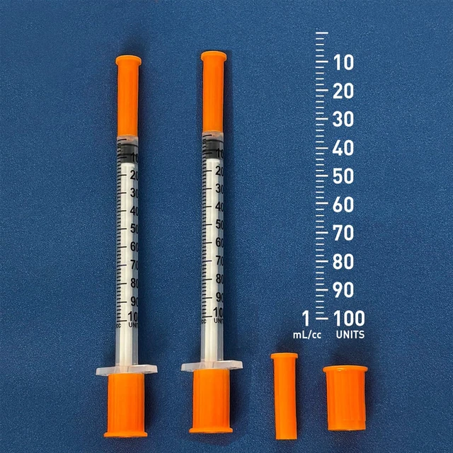Alt view image 2 of 6 - U-100 1mL/cc 31G 5/16 inch (8mm) Individual Pack of 100