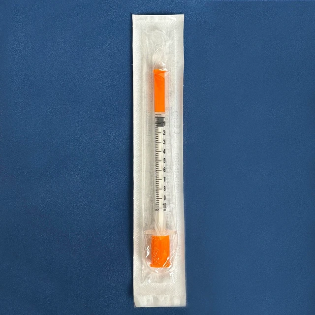 Alt view image 4 of 6 - U-100 1mL/cc 31G 5/16 inch (8mm) Individual Pack of 100