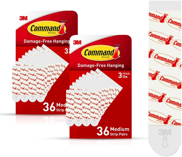 Main image of Medium Refill Adhesive Tape Strips (72 Strips)