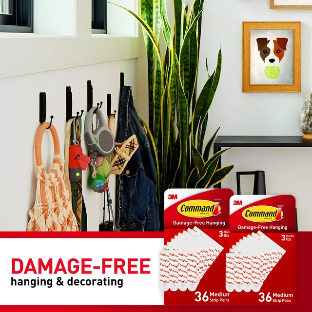 Alt view image 4 of 7 - Medium Refill Adhesive Tape Strips (72 Strips)