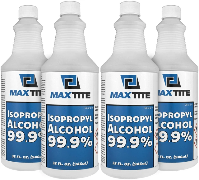 Main image of Isopropyl Alcohol 99.9% (1 Gallon (32oz, 4 Pack))