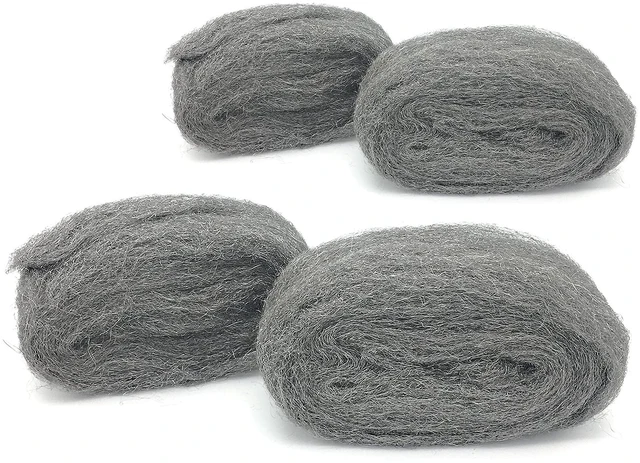 Main image of Steel Wool Fill Fabric DIY Kit, Coarse Wire Wool Hardware Cloth, Gap Blocker, Keep Mice Away from Holes/Siding/Pipeline/Vents in Garden, House, 4 Pack × 10FT