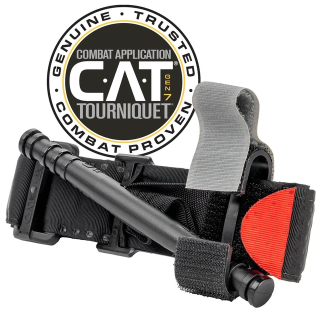Alt view image 2 of 7 - C-A-T Combat Application Tourniquet NAR Genuine GEN 7 Safest, Most Effective Prehospital Field Tourniquet. Controls Life-Threatening Bleeding, Official Tourniquet of the U.S. Army