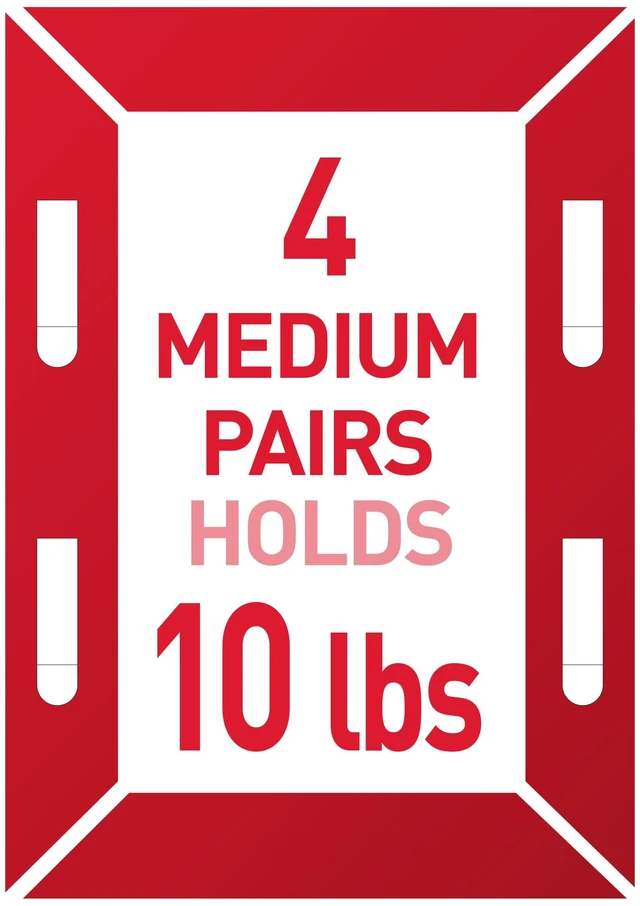 Alt view image 2 of 7 - 10 lb Medium Picture Hanging Strips, Damage-Free Picture Hangers, No Tools Wall Hanging for Home Decor, White Adhesive, 32 Pairs