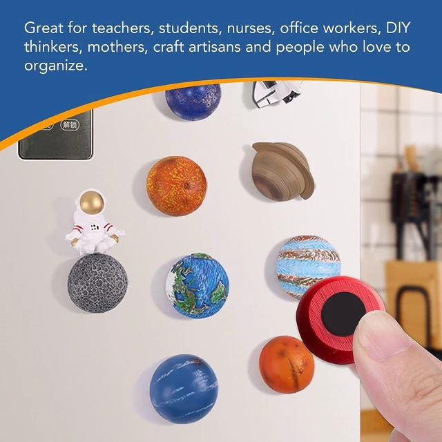 Alt view image 6 of 7 - Magnets with Adhesive Backing, 90P Flexible Fridge Magnetic Dots