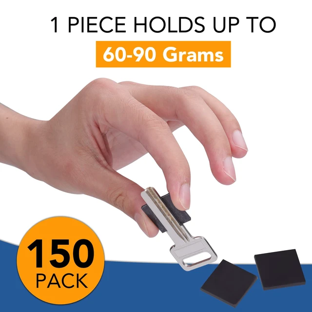 Alt view image 4 of 6 - Magnets with Adhesive Backing, 150P Flexible Square Magnetic Dots 0.8 x 0.08 Classroom Must Have Round Magnetic Tape Flexible Sheets for Crafts Whiteboard Refrigerator Easy Peel and Stick