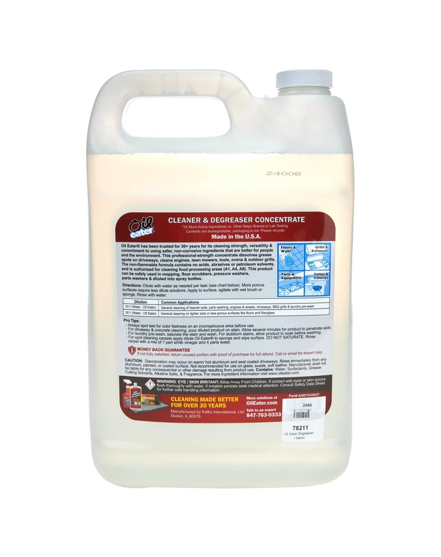 Alt view image 2 of 7 - Original 1 Gallon Cleaner, Degreaser - Dissolve Grease and Heavy-Duty Stains Professional Strength