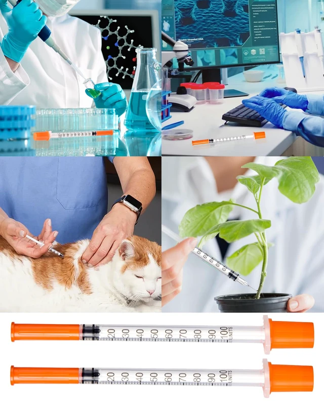 Alt view image 5 of 6 - Disposable Syringe, Individual Wrapped, 50PACK