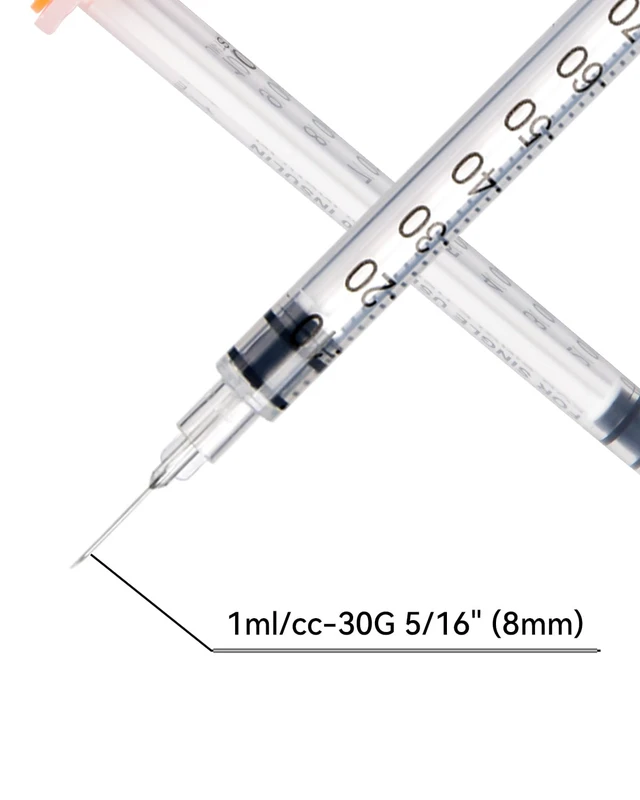Alt view image 4 of 6 - Disposable Syringe, Individual Wrapped, 50PACK