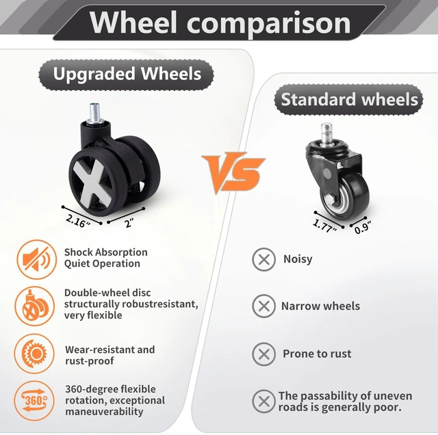 Alt view image 6 of 7 - Foldable Hand Truck, Lightweight Luggage Cart for Airport Car Seat Compact Folding dolly with Rotating swivel wheel,storage size12×15.7×4.1",110lbs Load,Upright Lock Handle with 3bungee cords