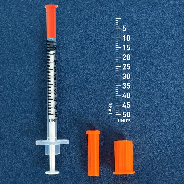 Alt view image 2 of 7 - 0.5cc/mL with 31G 5/16 inch (8mm) Individual Package Pack of 100