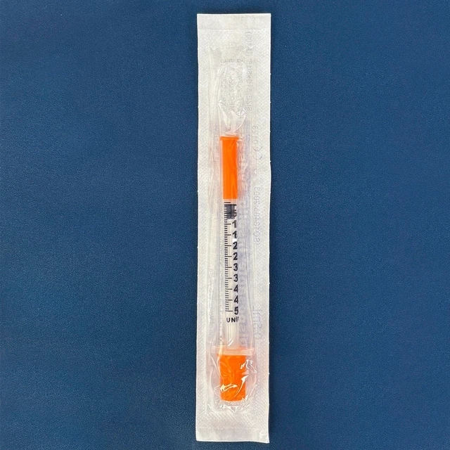 Alt view image 5 of 7 - 0.5cc/mL with 31G 5/16 inch (8mm) Individual Package Pack of 100