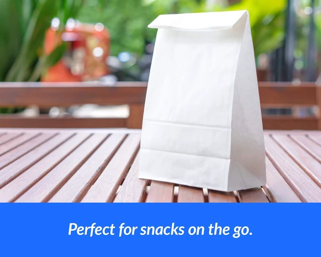 Alt view image 5 of 7 - White Paper Bags | 500 Count Paper Lunch Bags Ideal for Small Lunches and Crafts | Perfect for Sandwiches and Snacks | 6 lb Capacity