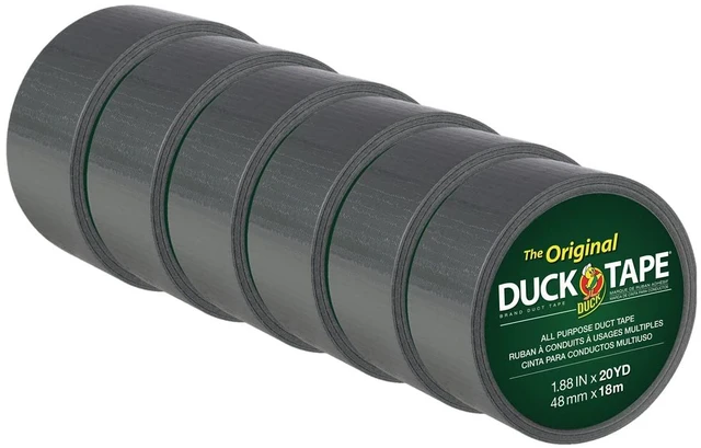 Main image of The Original Tape Brand 242716 Duct Tape, Silver, 1.88 in. x 20 yd., 6 Rolls