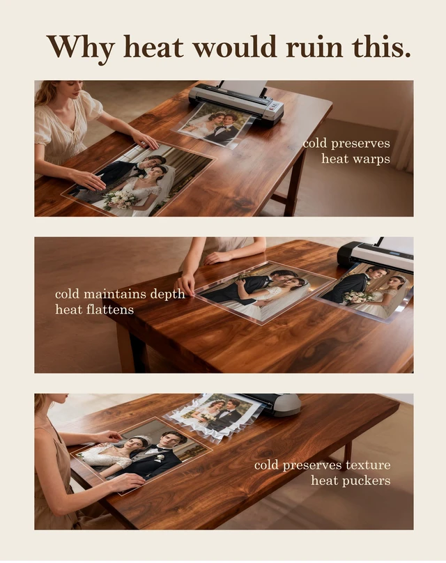 Alt view image 4 of 7 - 4Mil Self-Adhesive Laminating Sheets 11.5x17.5 Inches 10 Pack for 11x17 Posters, Wedding Signs, Menus & Charts, Heat-Free, No Machine Needed, The Display Series