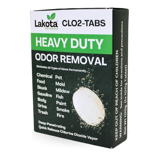 Alt view image 3 of 7 - Chlorine Dioxide Heavy-Duty Fogger Deodorizing Kit, Professional Strength Odor Remover For Car, Home, RV, Room, Garage. Scent Bomb Air Freshener & Deodorizer. Easy to Use Kit Eliminates All Odors!