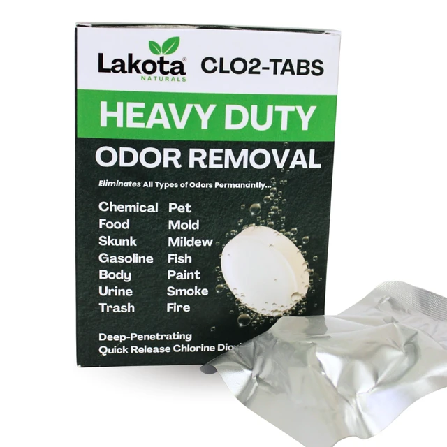 Alt view image 5 of 7 - Chlorine Dioxide Heavy-Duty Fogger Deodorizing Kit, Professional Strength Odor Remover For Car, Home, RV, Room, Garage. Scent Bomb Air Freshener & Deodorizer. Easy to Use Kit Eliminates All Odors!