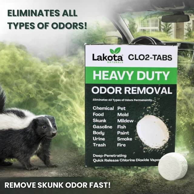 Alt view image 7 of 7 - Chlorine Dioxide Heavy-Duty Fogger Deodorizing Kit, Professional Strength Odor Remover For Car, Home, RV, Room, Garage. Scent Bomb Air Freshener & Deodorizer. Easy to Use Kit Eliminates All Odors!