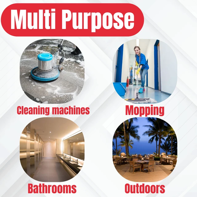 Alt view image 6 of 7 - Commercial Multi-Purpose Enzyme Cleaner & Odor Eliminator | Pet & Human Urine, Stains & Odors | Carpet, Laundry, Bathroom, Drain & Trash Deodorizer | Dog, Cat, Organic Waste Remover (1 Gallon)
