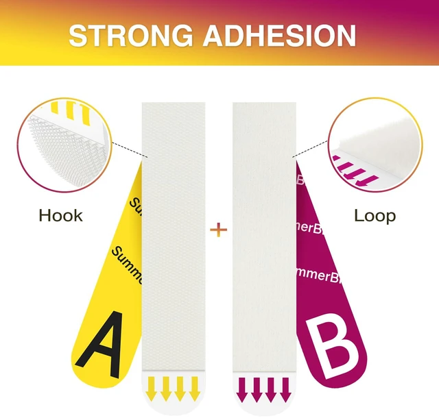 Alt view image 3 of 7 - Picture Hanging Strips Heavy Duty XL 32 Pairs Damage Free Hanging Picture Hangers, Removable Hook and Loop Wall Strips, Frame Stickers No Nails for Home Decor Wall Posters
