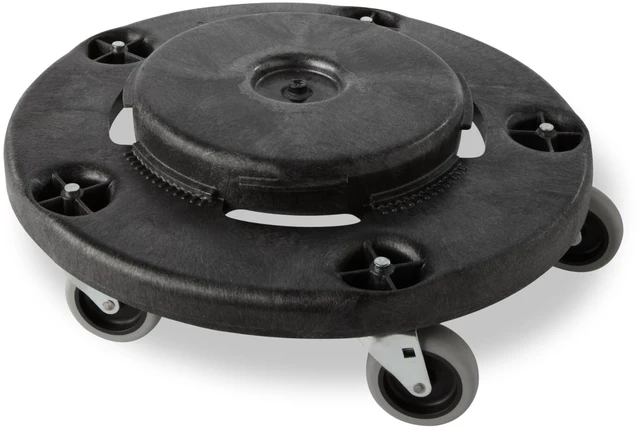 Main image of BRUTE Dolly Black Fits 20 gallon, 32 gallon, 44 gallon, and 55 gallon BRUTE Containers, for Restaurants/Back of House/Offices/Warehouses/Airports/Commercial Environments