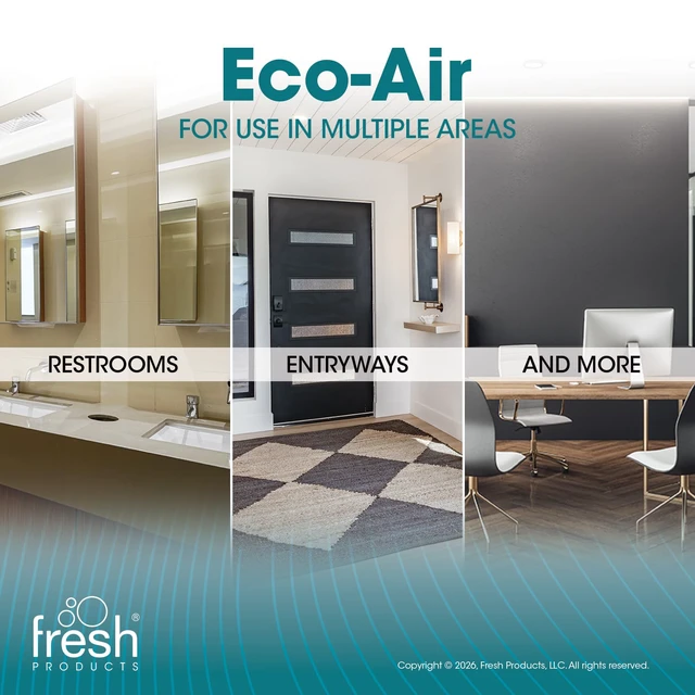 Alt view image 3 of 3 - Eco Air Freshener Refill Solid Dry, Variety Pack, 6 Pack Natural Oils, No Acetone Or Propellants, Made In USA, Lasts 30 Days, Ideal For Home, Business Or Commercial Spaces