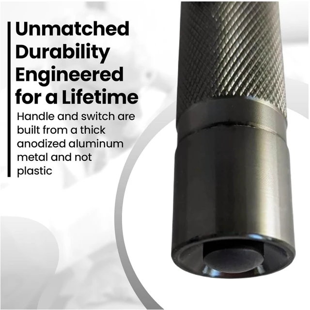 Alt view image 4 of 7 - 4th Generation LED Pocket Pro Otoscope with Both Adult and Pediatric Disposable Specula Tips, Battery, and Protective Hard Plastic Case - Black