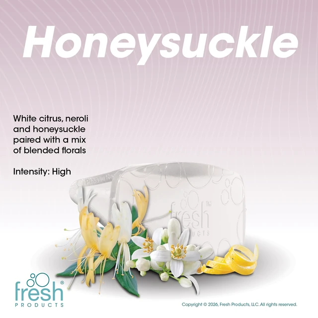 Alt view image 7 of 7 - Eco Bowl Clip Air Freshener, Honeysuckle, 12 Pack Natural Oils, Made in USA, Rim Toilet Tank Trash Cabinet, Air & Trash and Bathroom Freshener, Lasts 30 Days, Chemical Free