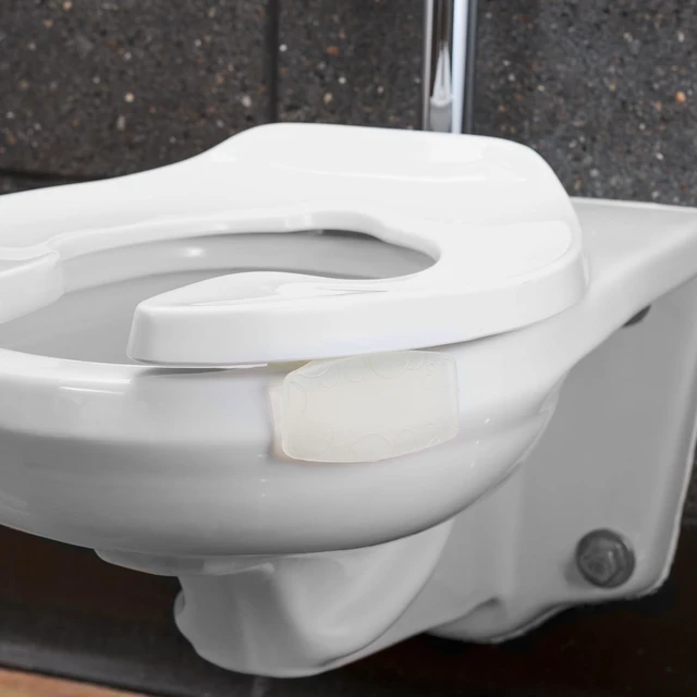 Alt view image 6 of 7 - Eco Bowl Clip Air Freshener, Honeysuckle, 12 Pack Natural Oils, Made in USA, Rim Toilet Tank Trash Cabinet, Air & Trash and Bathroom Freshener, Lasts 30 Days, Chemical Free