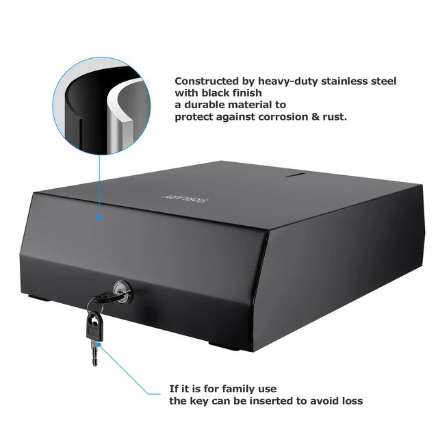 Alt view image 2 of 5 - Commercial Paper Towel Dispenser Wall Mount, Matte Black Fits C-Fold Multifold Trifold Paper Towels, Stainless Steel Dispenser with Lock, Touchless Hand Towel Holder for Bathroom