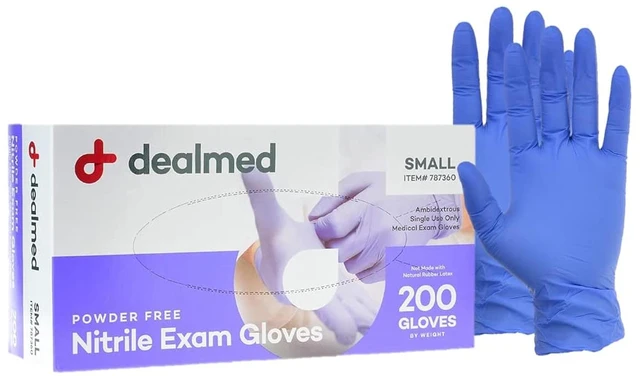 Main image of Nitrile Exam Gloves - Latex Free - Small - 200 Count
