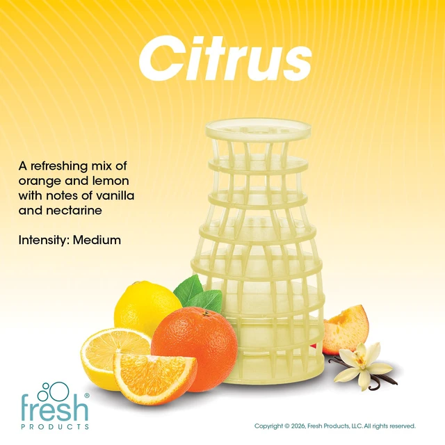 Alt view image 6 of 7 - Eco Air Freshener Refill Solid Dry, Citrus, 6 Pack Natural Oils, No Acetone Or Propellants, Made In USA, Lasts 30 Days, Ideal For Home, Business Or Commercial Spaces