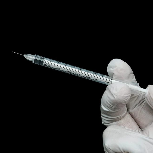 Alt view image 5 of 7 - 29G 1cc 1/2" Syringe with Needle - Disposable Individual Package-100 Pack