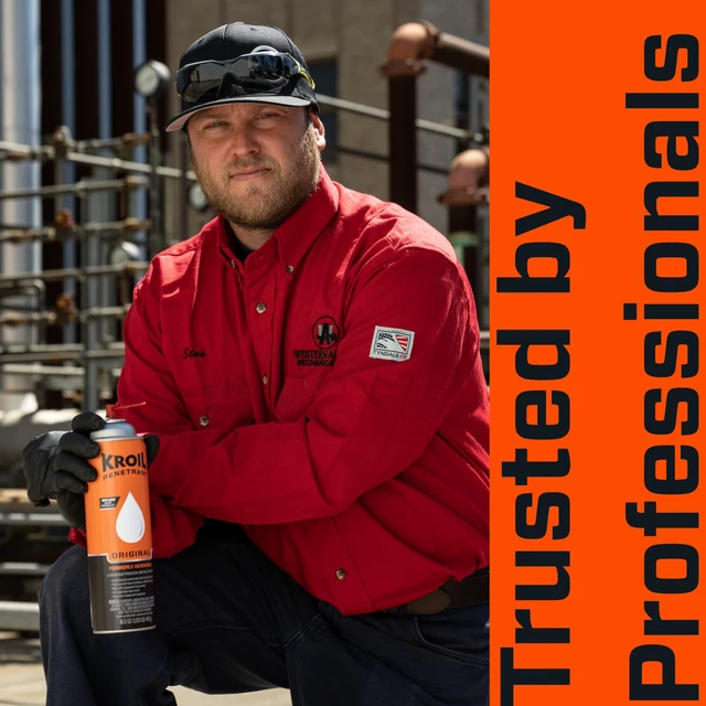 Alt view image 5 of 6 - Original Penetrating Oil with SprayTech 360° Nozzle & Straw (Aerosol Spray-13oz Can-Single) | Every Drop, Every Angle, Even Upside Down | Penetrant for Rusted Bolts, Hinges, Chains (KS132ST)