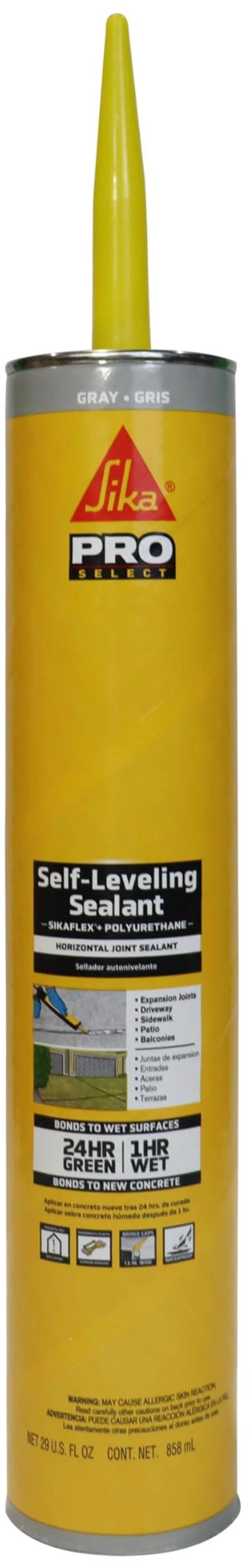Main image of flex Self Leveling Sealant, Gray, Polyurethane, 29 fl oz, Waterproof, Self-Leveling for Sealing Horizontal Expansion Joints in Concrete