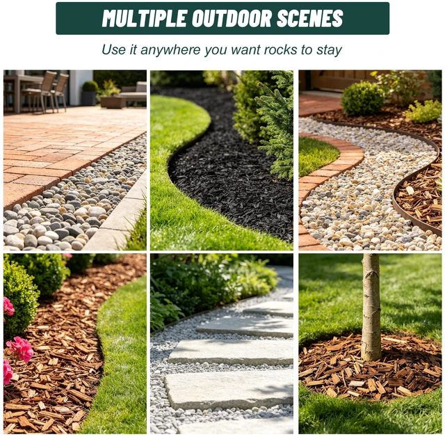 Alt view image 7 of 7 - Oyevila Rock Binder for Landscaping, 1.3 Gallon Gravel Glue, Pet Safe Strong clear-drying binder for rock, gravel and pebbles, with easy spray application and soap-and-water cleanup