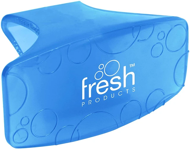 Alt view image 4 of 7 - Eco Bowl Clip Air Freshener, Cotton Blossom, Blue, 12 Pack Natural Oils, Made in USA, Rim Toilet Tank Trash Cabinet, Air & Trash and Bathroom Freshener, Lasts 30 Days, Chemical Free