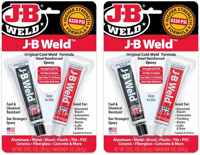 Main image of Original Epoxy, Steel Reinforced Epoxy, High Strength - 2 Pack, Dark Grey (8265S-2)