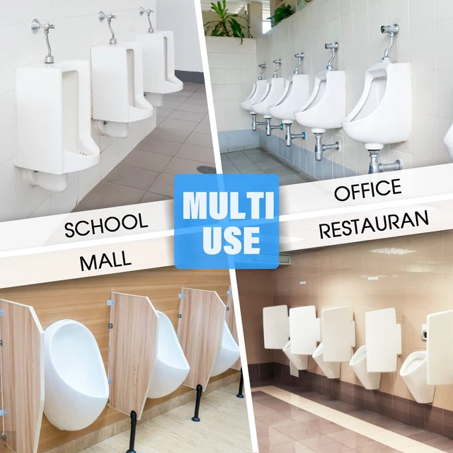 Alt view image 7 of 7 - Urinal Screen Deodorizer, 36 Pack Urinal Cake Bulk with 3 Scents 3 Long-Lasting Scents Help Control Odor, Long Bristle Design Reduce Splash & Clog for Restroom, Hotel, Office, School Toilet