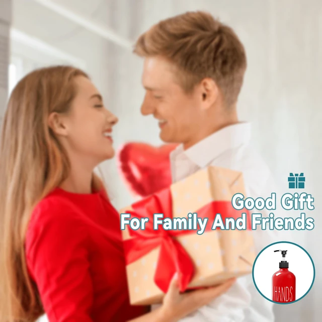 Alt view image 7 of 7 - Glass Soap Dispenser Set 2 Pack,16 Oz Dish Soap Dispenser for Kitchen Sink,Red Kitchen Accessories and Kitchen Decor,Red Decorations and Kitchen Utensils for Kitchen