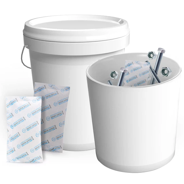 Alt view image 7 of 7 - Silica Gel Packets, 20 Gram 90 Packs Dessicant Packets for Storage, Pure and Safe Silica Gel Desiccant Packs, Humidity Packs