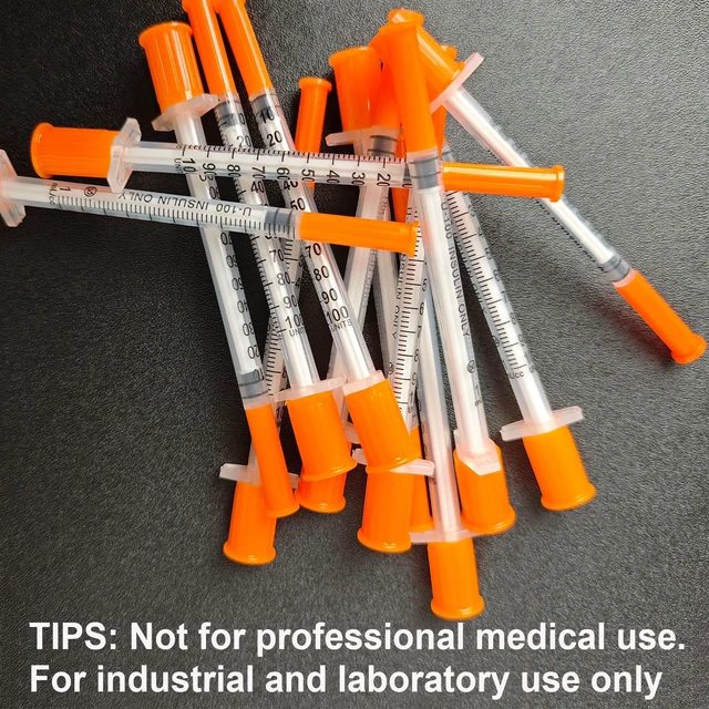 Alt view image 5 of 7 - 36PCS 0.5mL/CC Syringe with 31G 5/16in Needle,Individually Wrapped